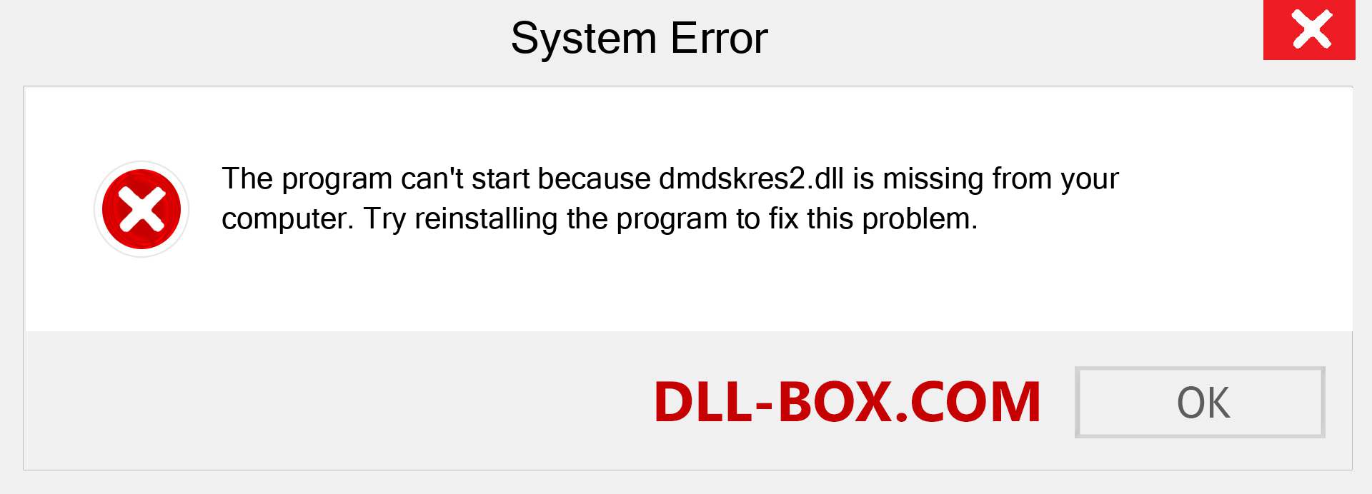  dmdskres2.dll file is missing?. Download for Windows 7, 8, 10 - Fix  dmdskres2 dll Missing Error on Windows, photos, images